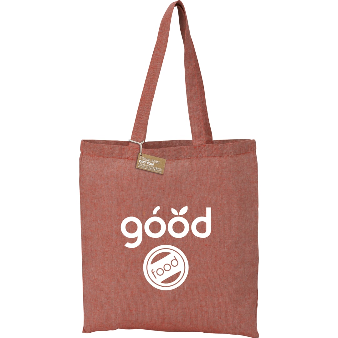 Recycled 5oz Cotton Twill Tote, custom tote bag with logo imprint 143