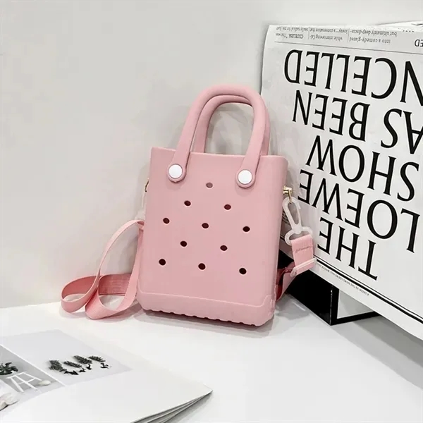 Crossbody Bag with Shoulder Strap Purse and Holes 10