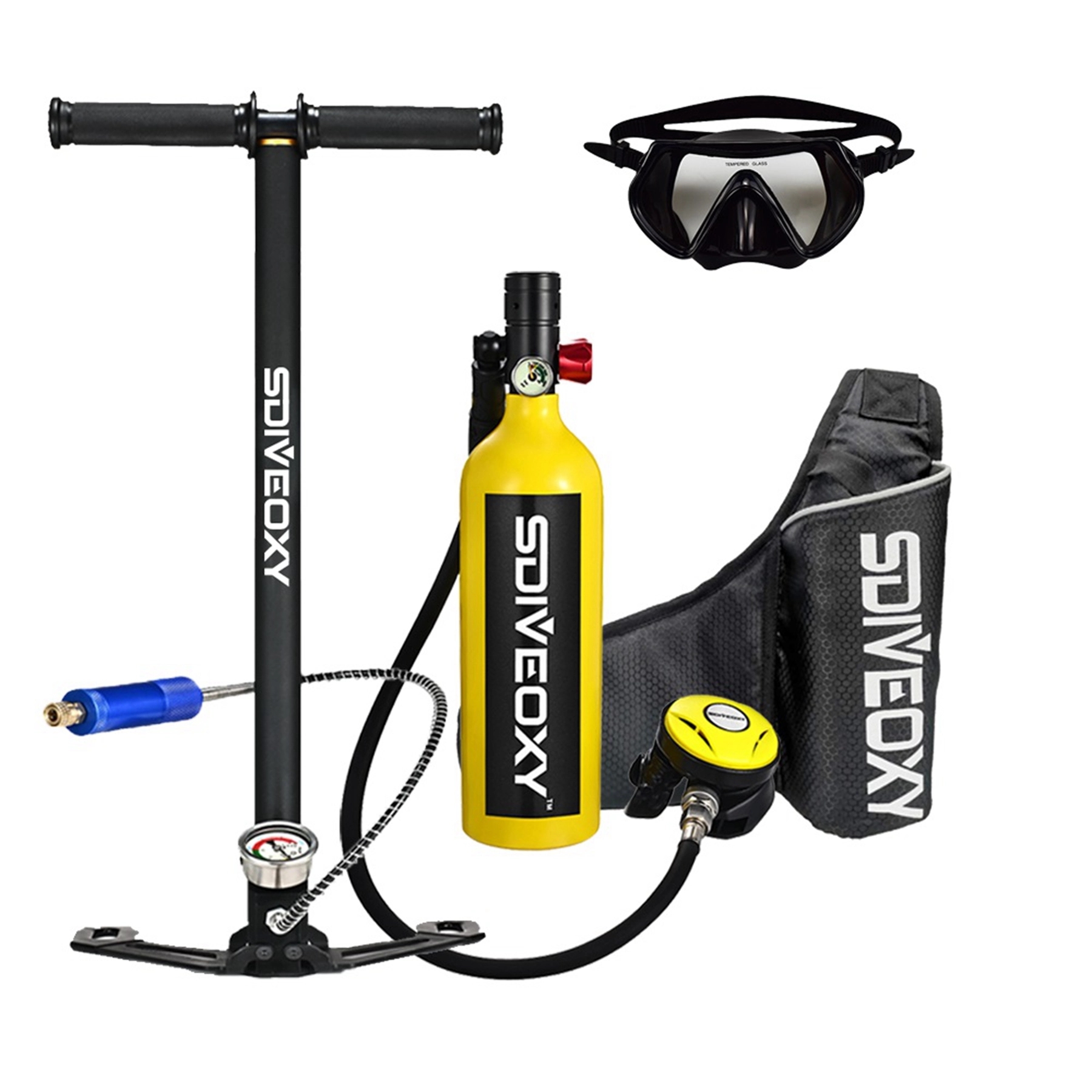 SD700 Scuba Diving Cylinder Set 7