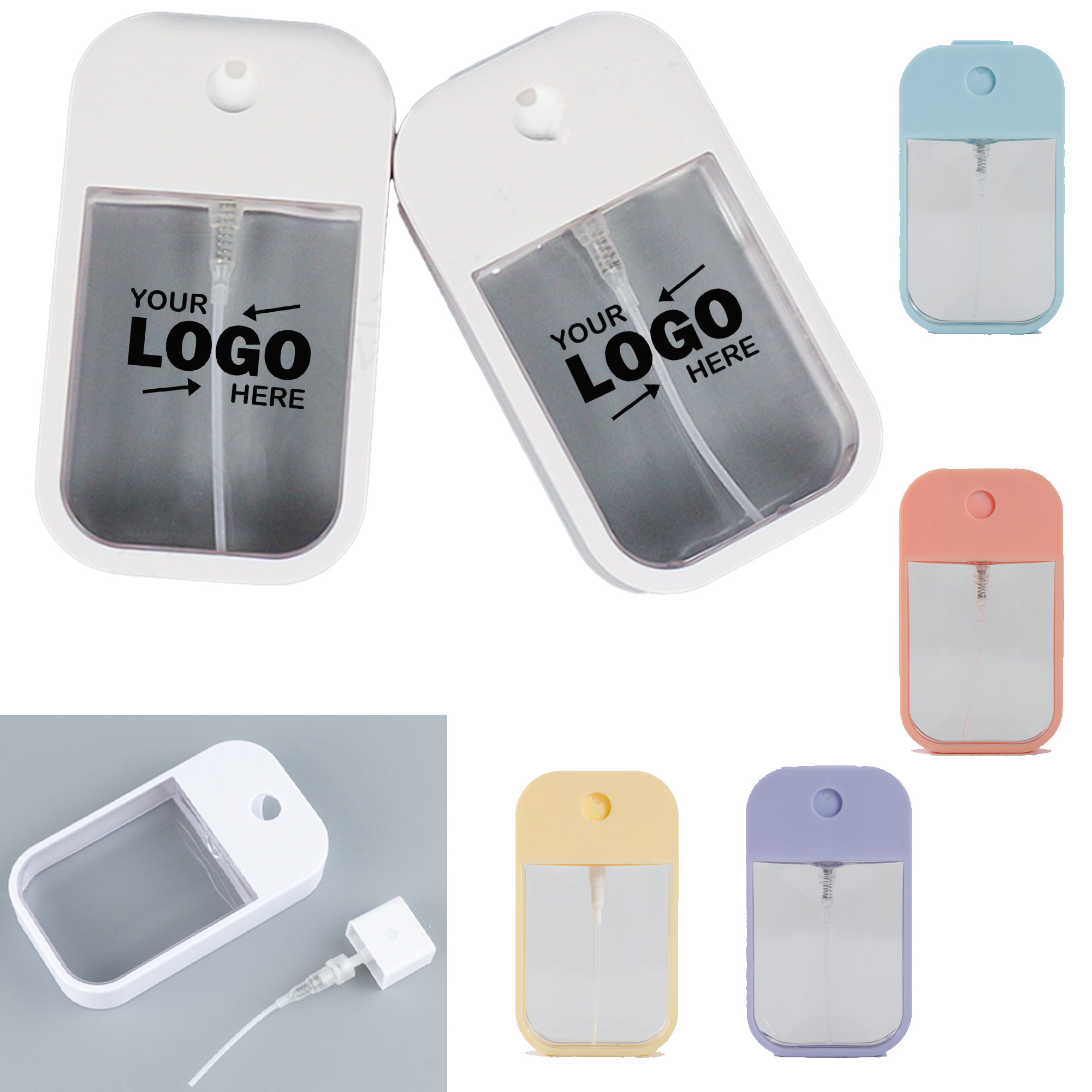 Portable Mini Pocket Card Spray Bottle 5