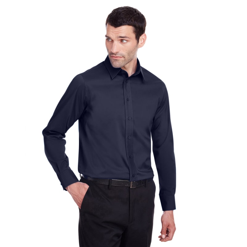 Devon & Jones Men's Crown Collection™ Stretch Broadcloth Slim Fit Shirt 5