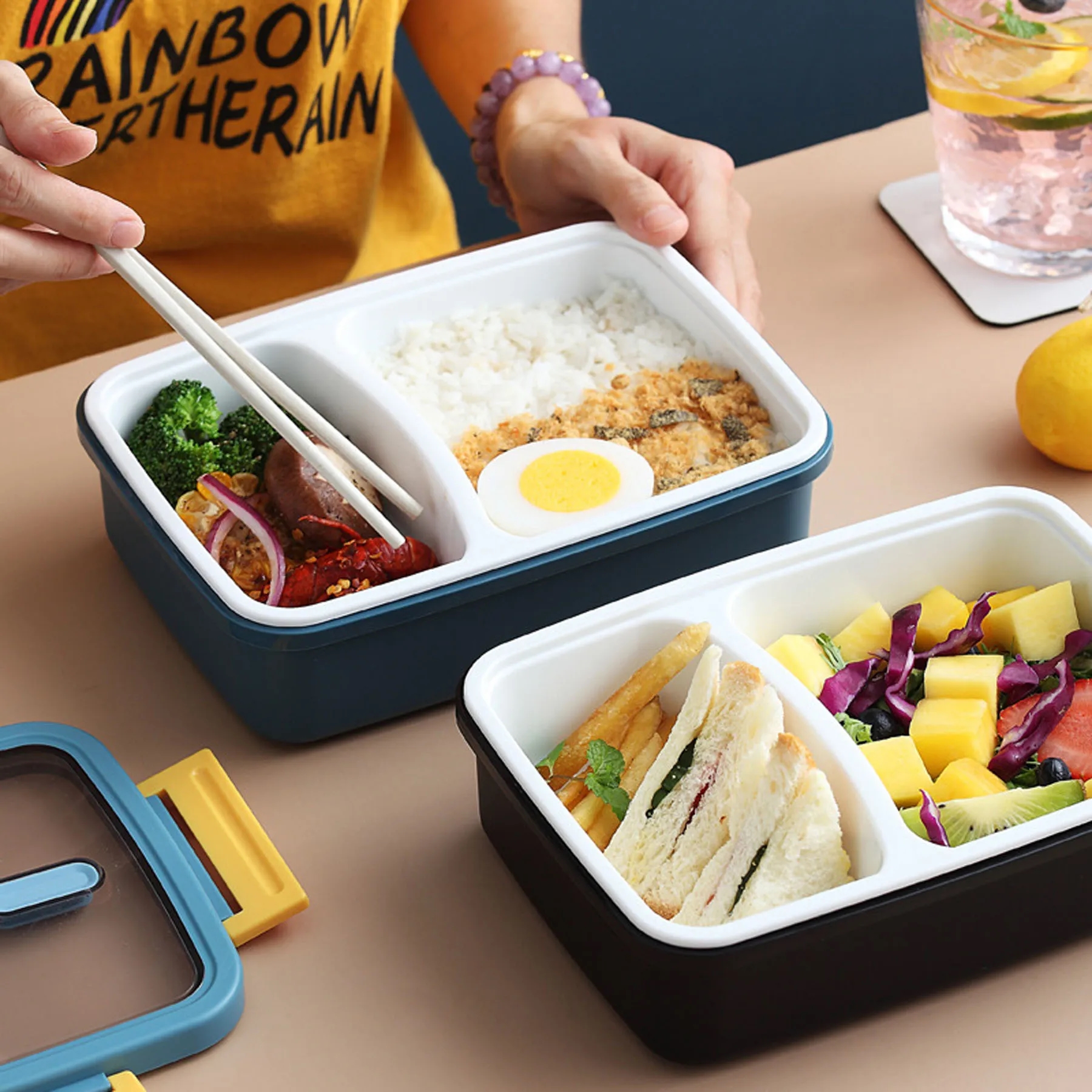 Divided Lunch Box 6