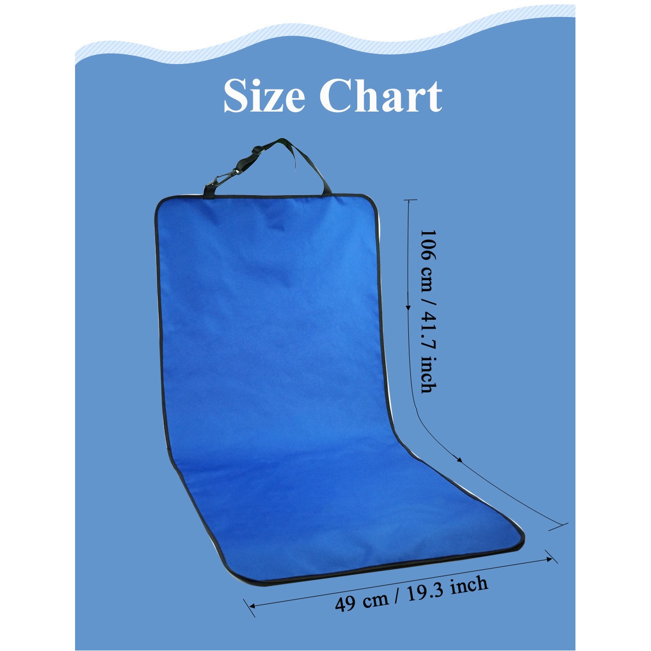 Waterproof Oxford Pet Car Seat Cover 2