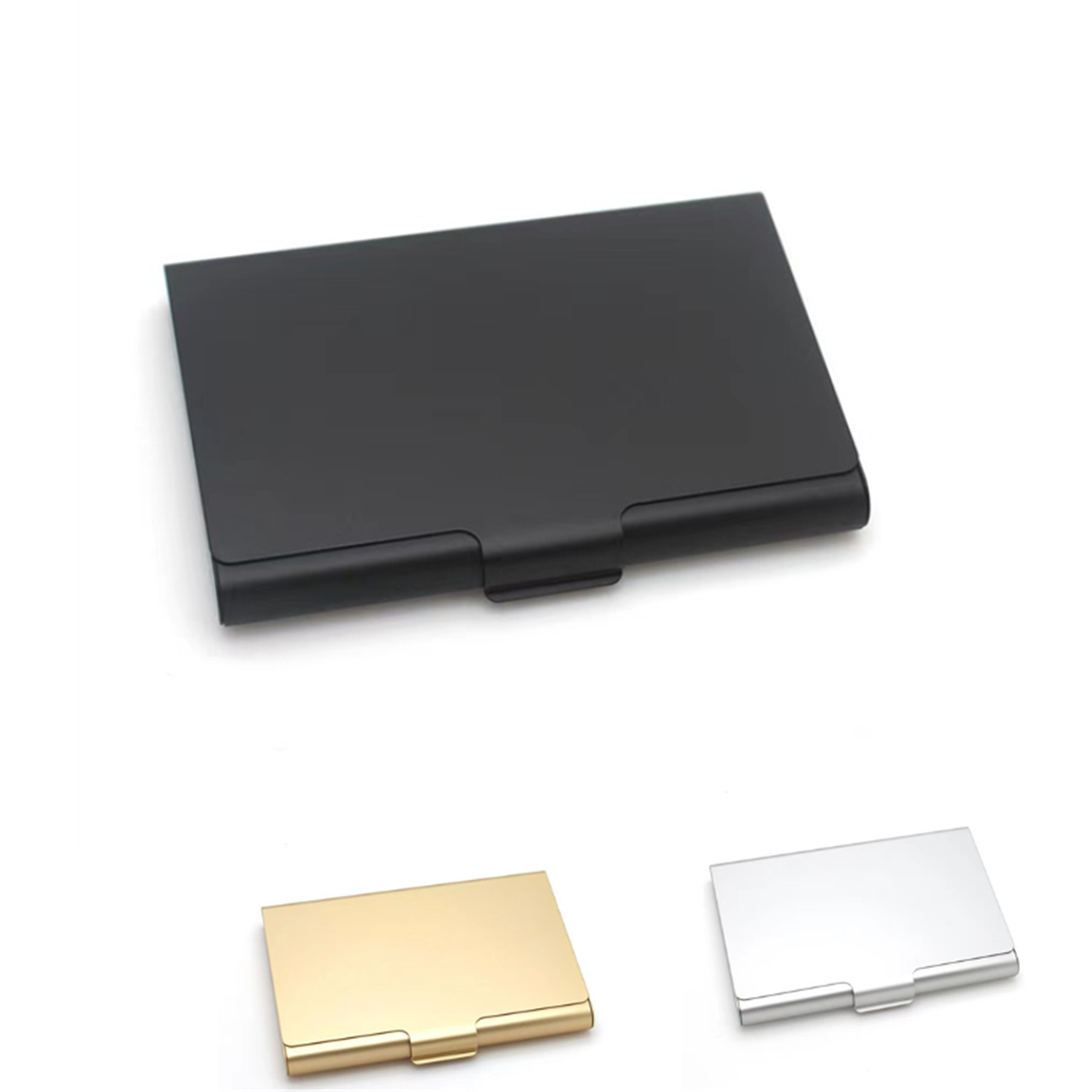 Aluminum Alloy Business Card Holder Case 2