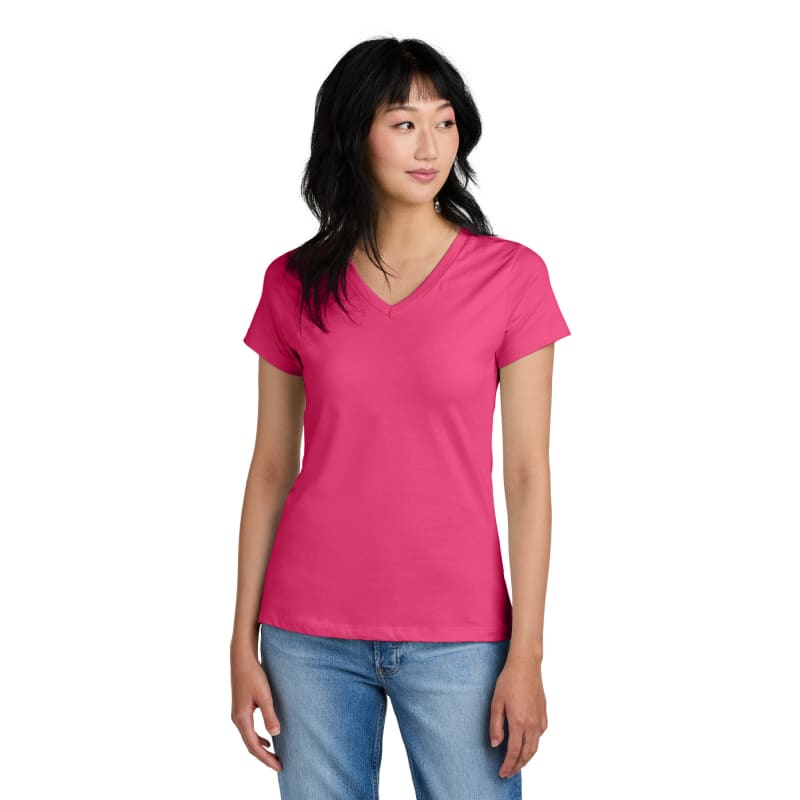 District - Women's Perfect Weight V-Neck Tee. 7