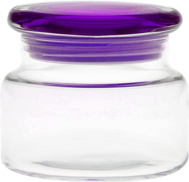 8 oz. Apothecary Jar with Flat Lid 6