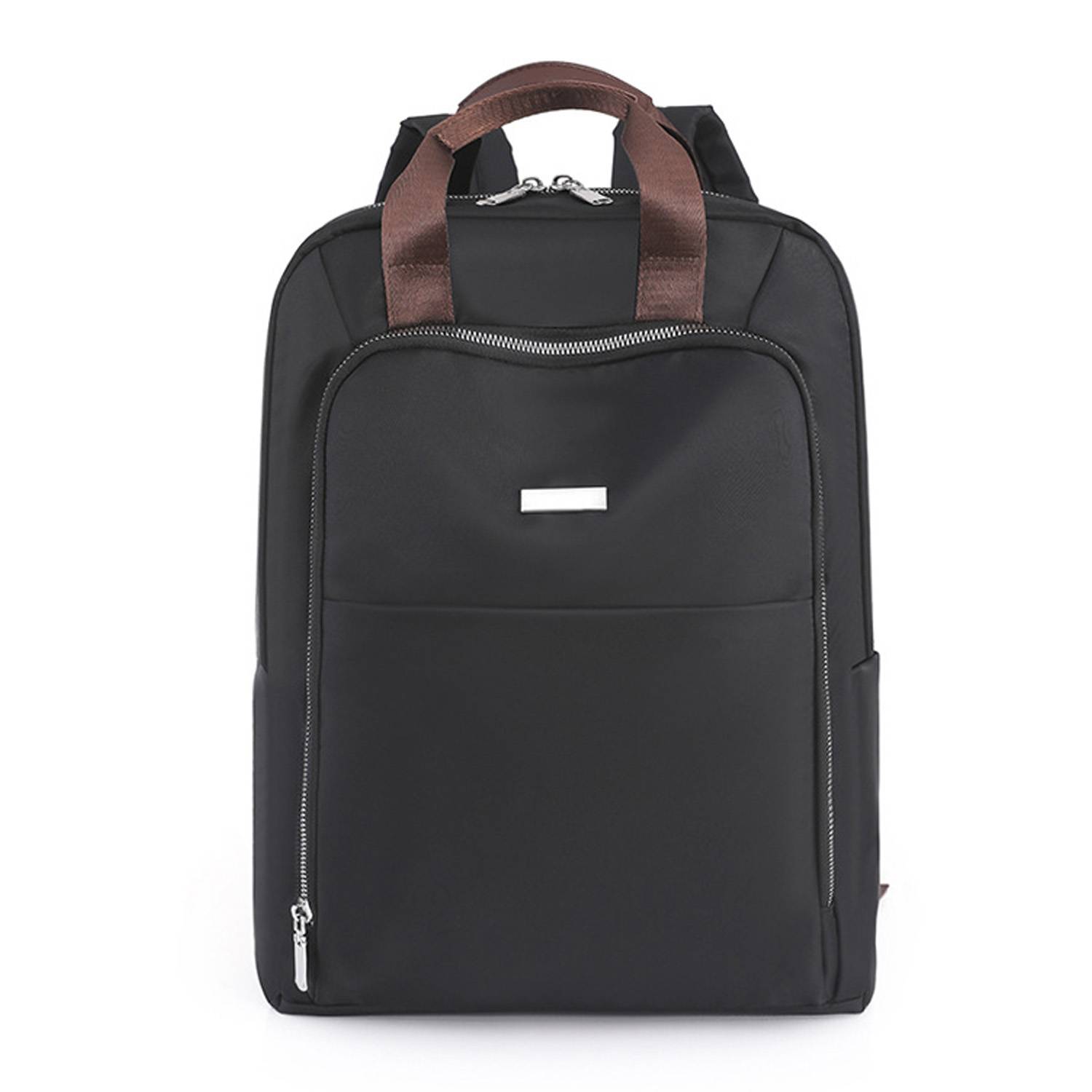 Nylon Laptop Backpack Lightweight Schoolbag 2