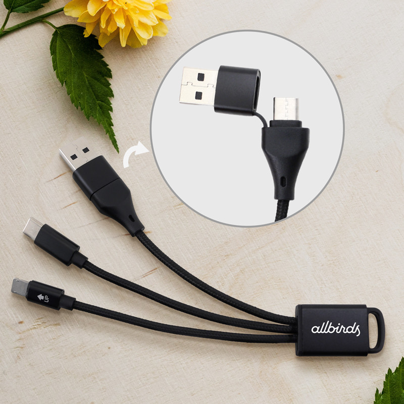 Connect Plus 3-in-1 Charging Cable with Type-C Input 10