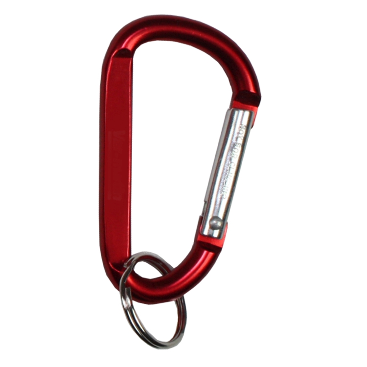 "Cara M" Medium Size Carabiner Keyholder with Split Ring Attachment 6