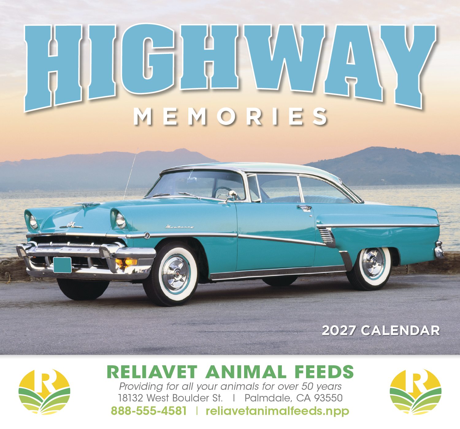 HotLine® Products Highway Memories Appointment Calendar - Stapled 26