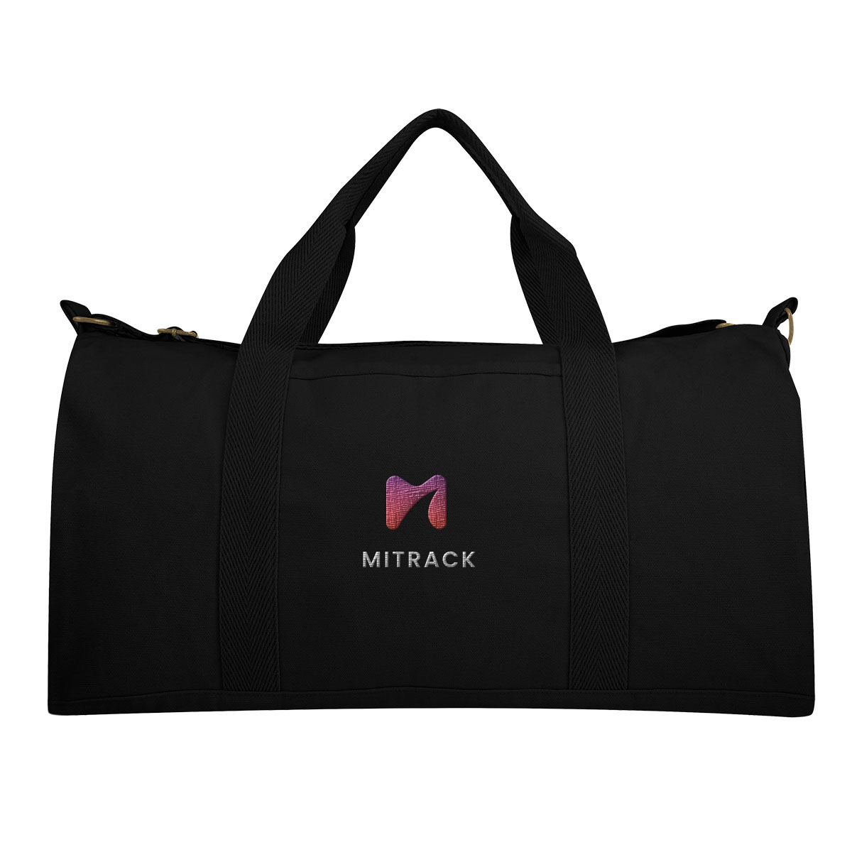 Aware™ 14 Oz. Recycled Cotton Flat Bottom Duffel Bag 4