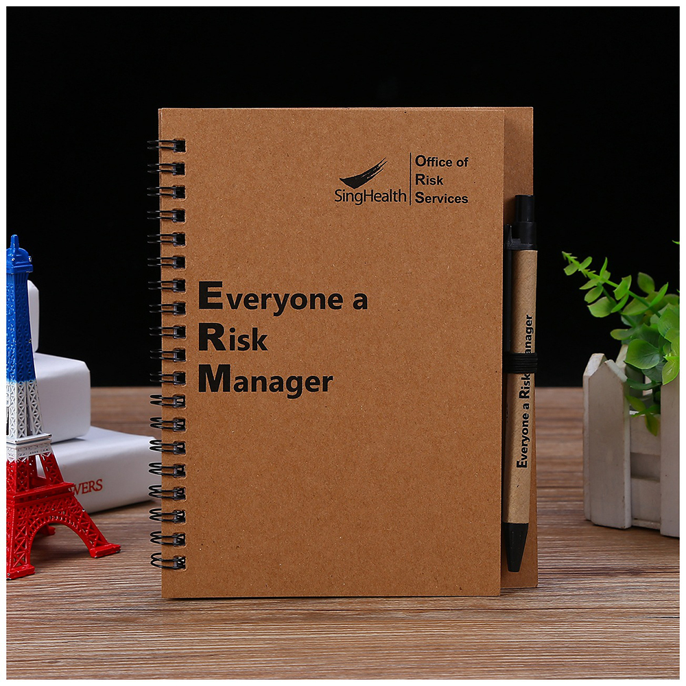 Eco Hardcover Journal & Pen 4