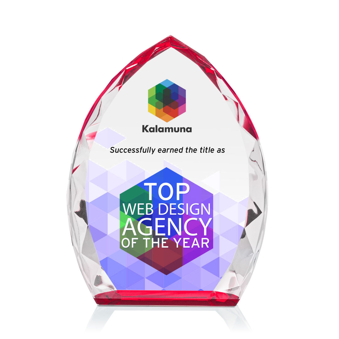 Wilton VividPrint™ Award - Red