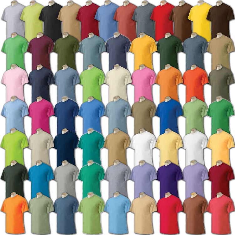 Colored Heavy Weight All-Cotton Tee 3