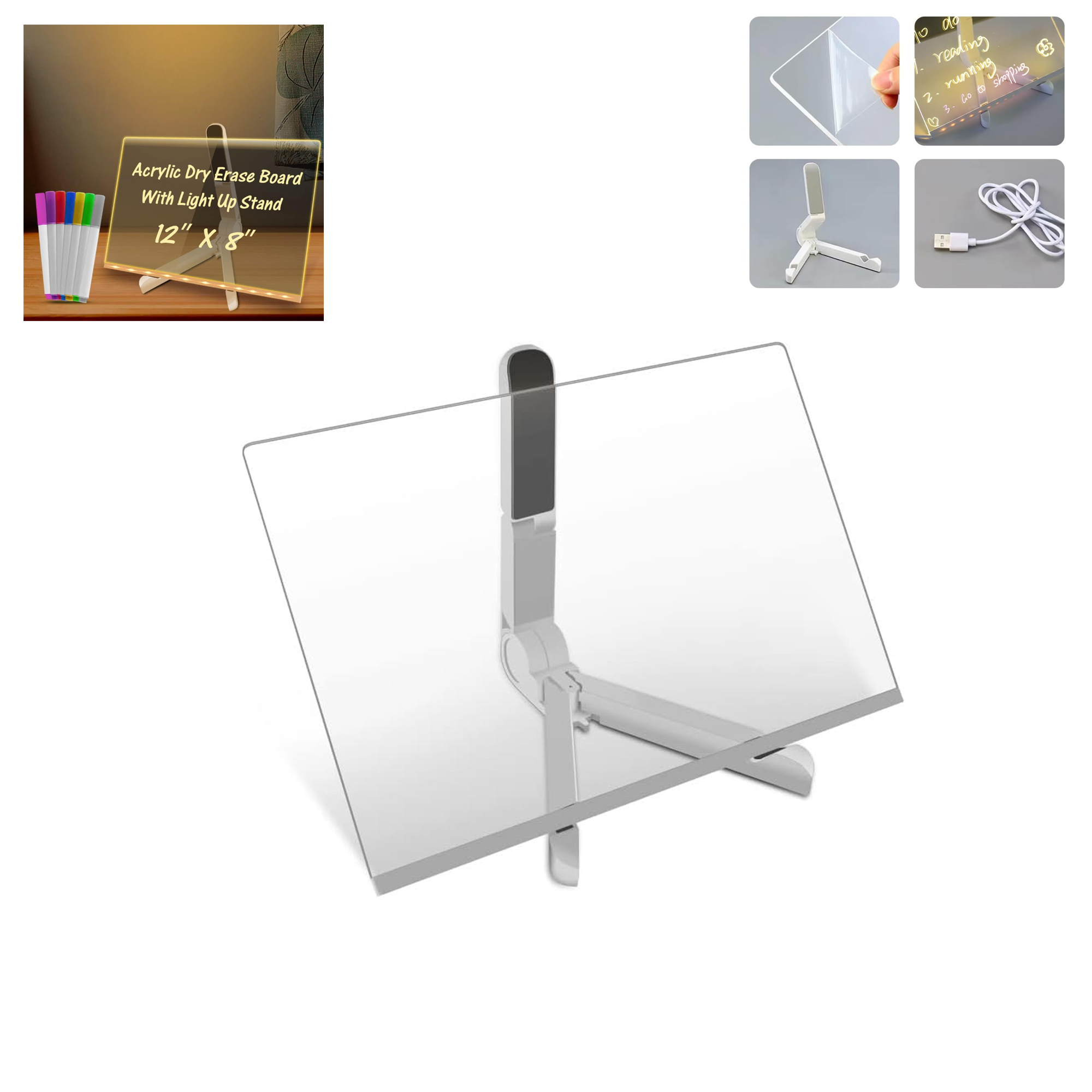 Acrylic Dry Erase White Board 2