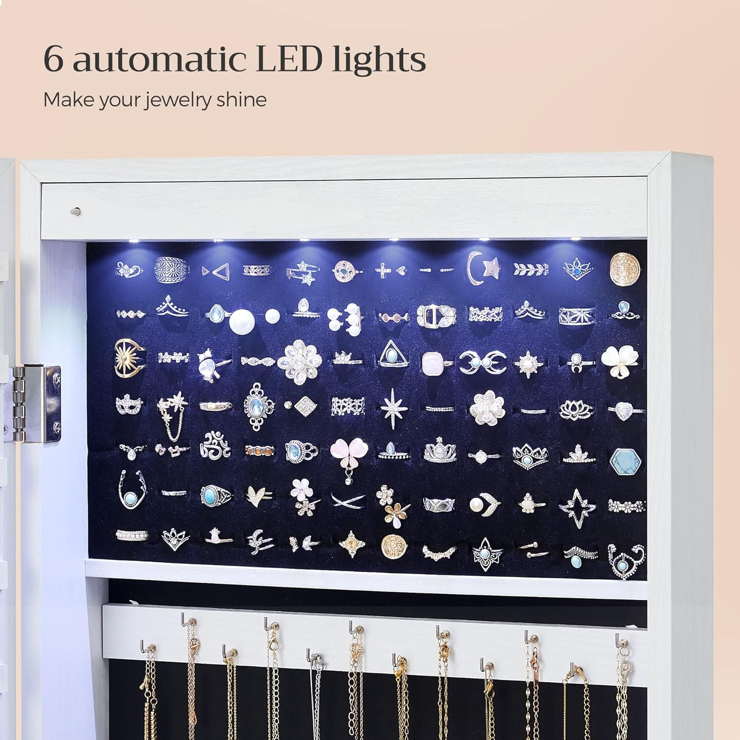 Mirror Jewelry Cabinet 6