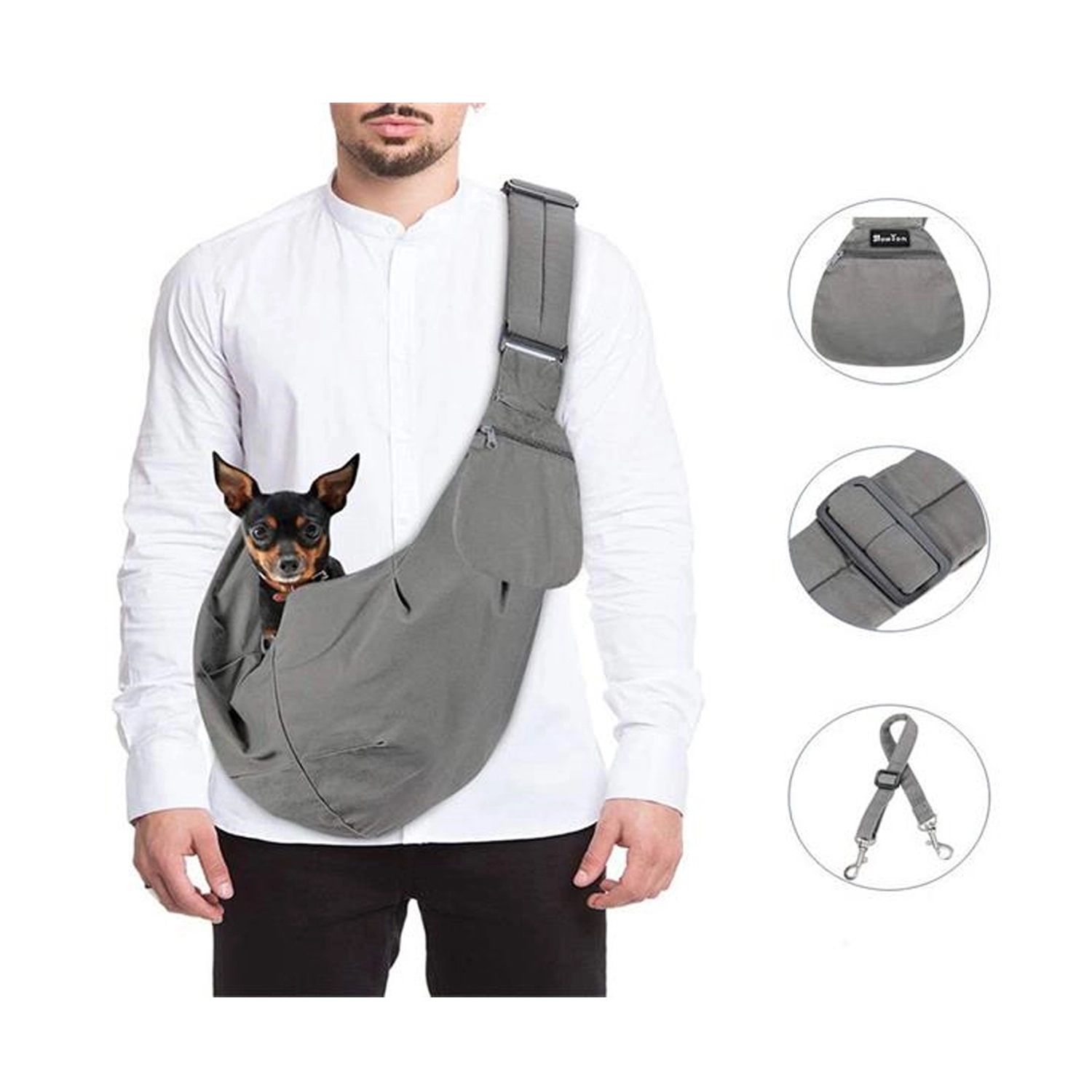 Adjustable Sling Shoulder Carrier Tote Pet Bags 4