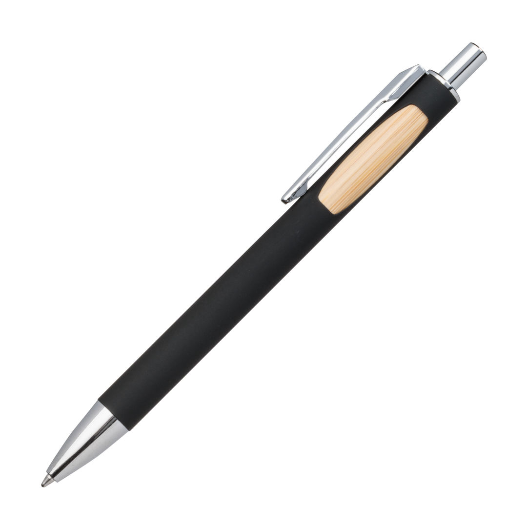 Sylvia Clicker Pen w/Bamboo Accent 8