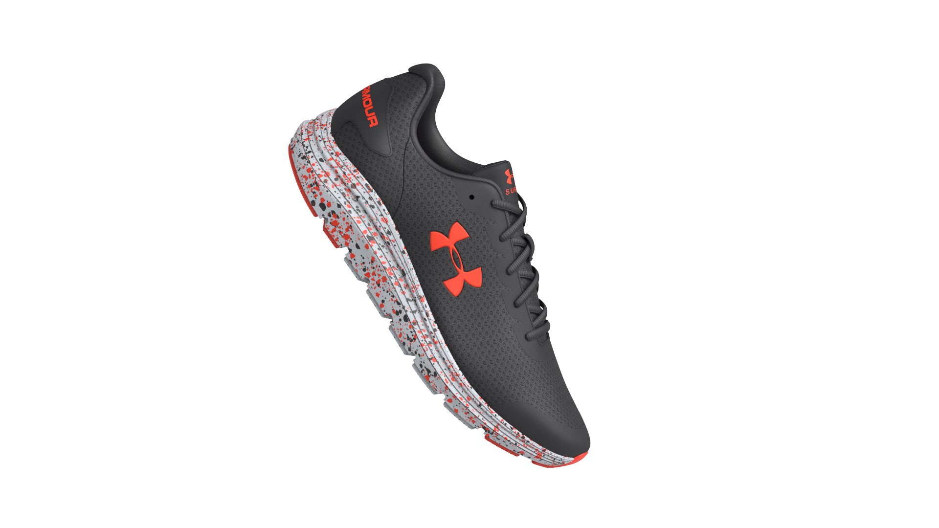 Boys' Grade School UA Surge 2 Fade Running Shoes 2