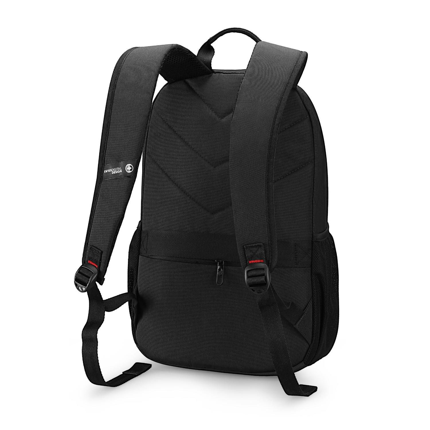SwissDigital® ARBON RFID Travel Business Backpack 7