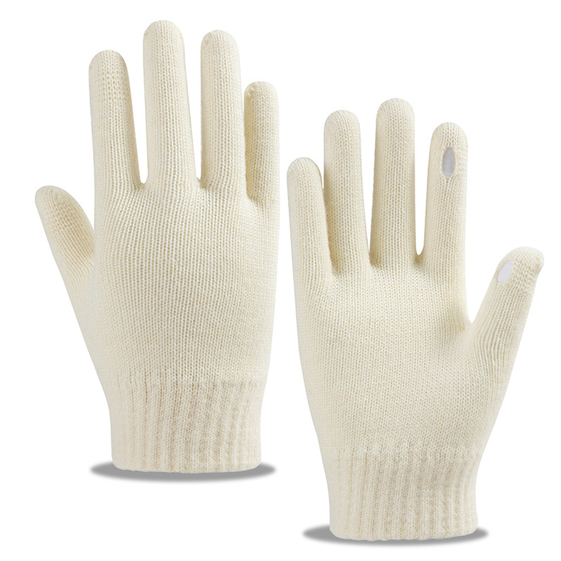 Solid Color Windproof Fingerless Gloves 9