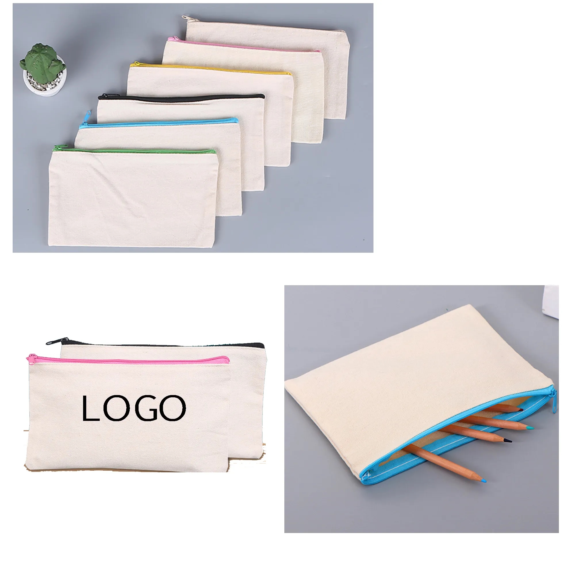 MOQ50 Full Color Print Canvas Bag, custom tote bag with logo imprint 1