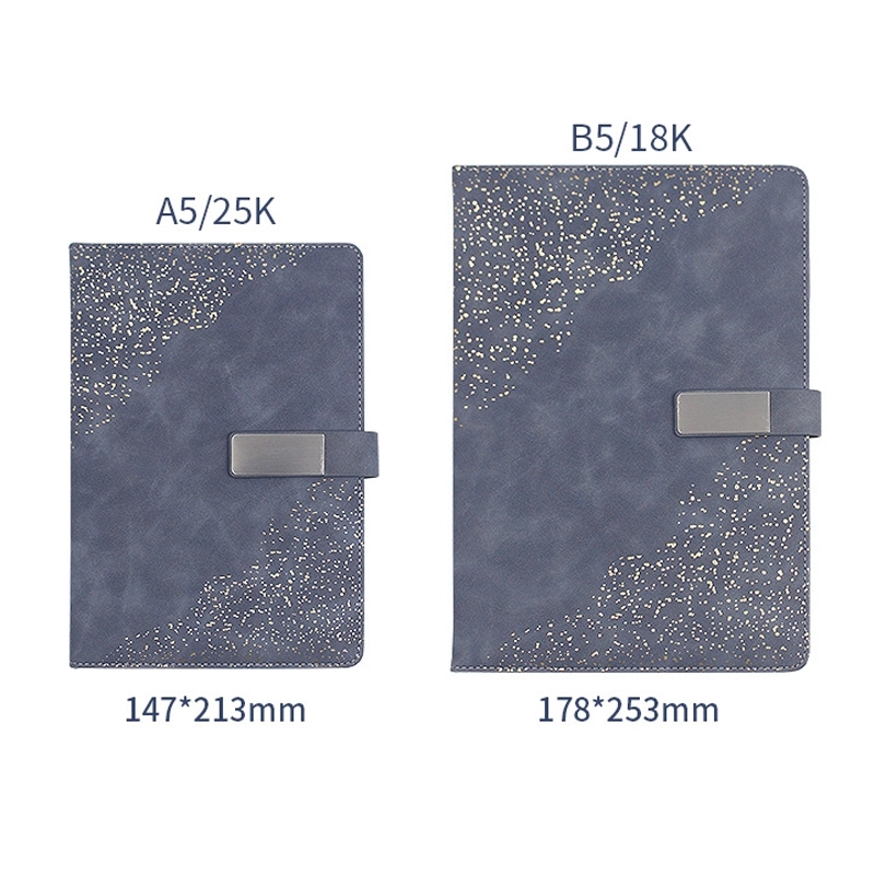 PU Leather A5/B5 Business Travel Journal Notebook 14