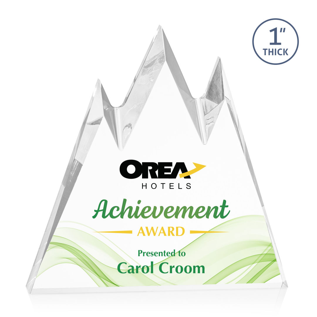 Banff Peak VividPrint™ Award - Clear 7