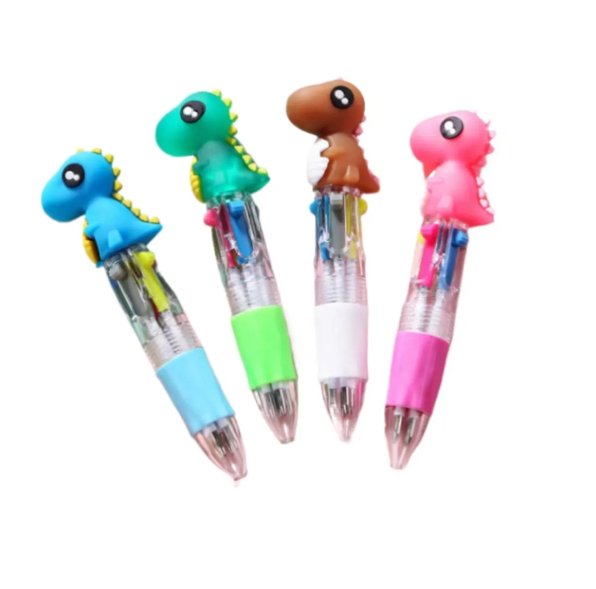 Mini Cute Cartoon Four Color Ballpoint Pens 2
