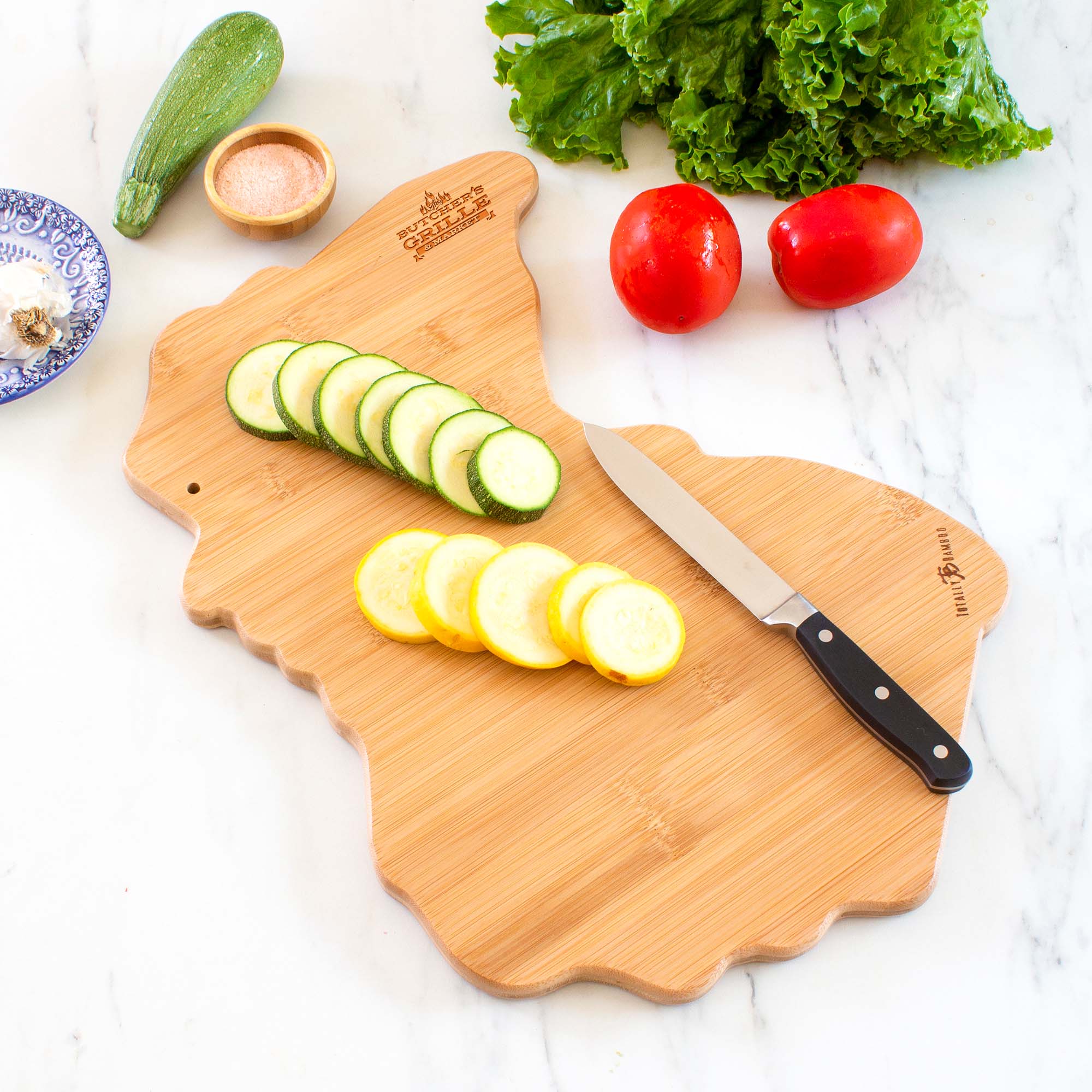 Destination Michigan Cutting & Serving Board 7