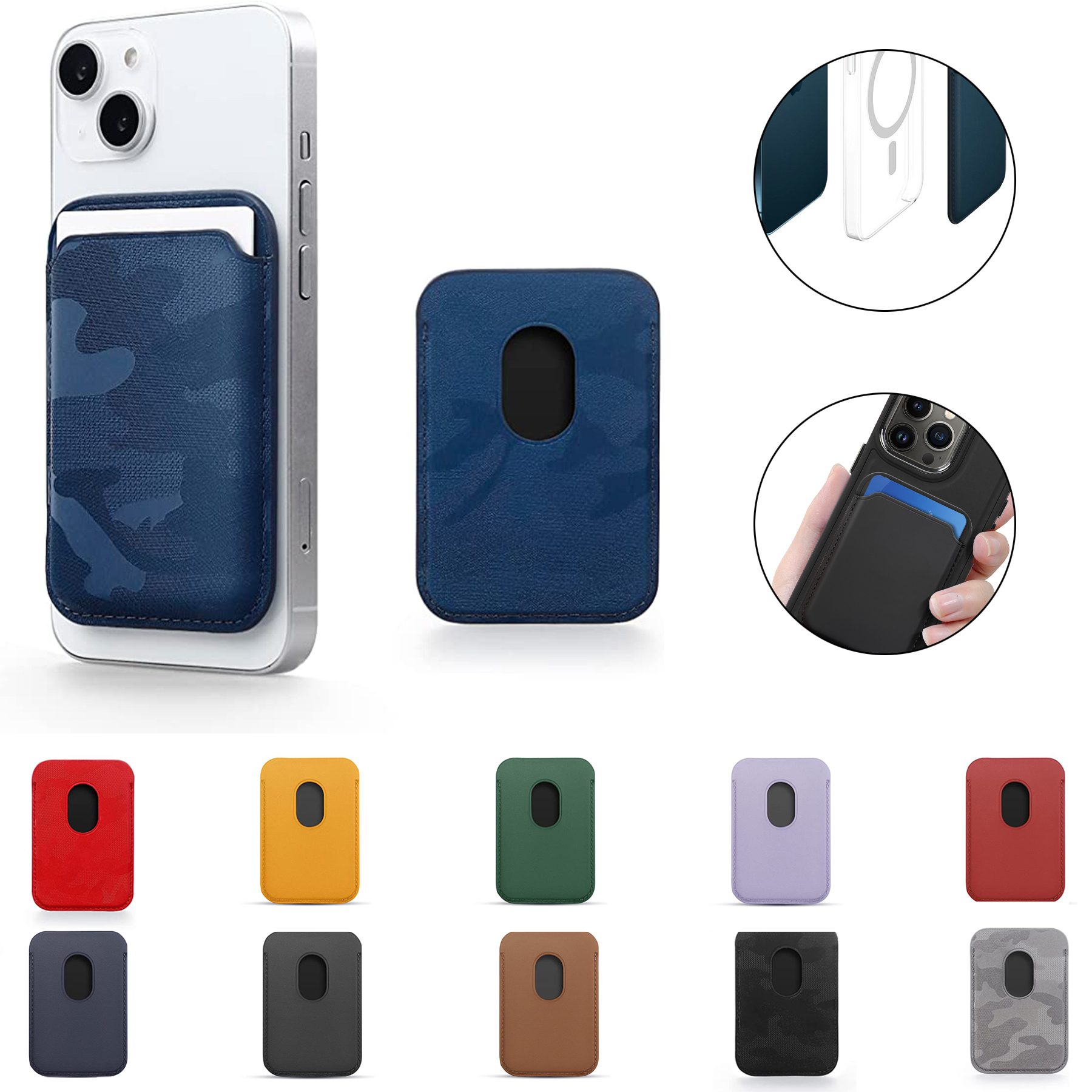 Wallet Leather with MagSafe Magnet 2