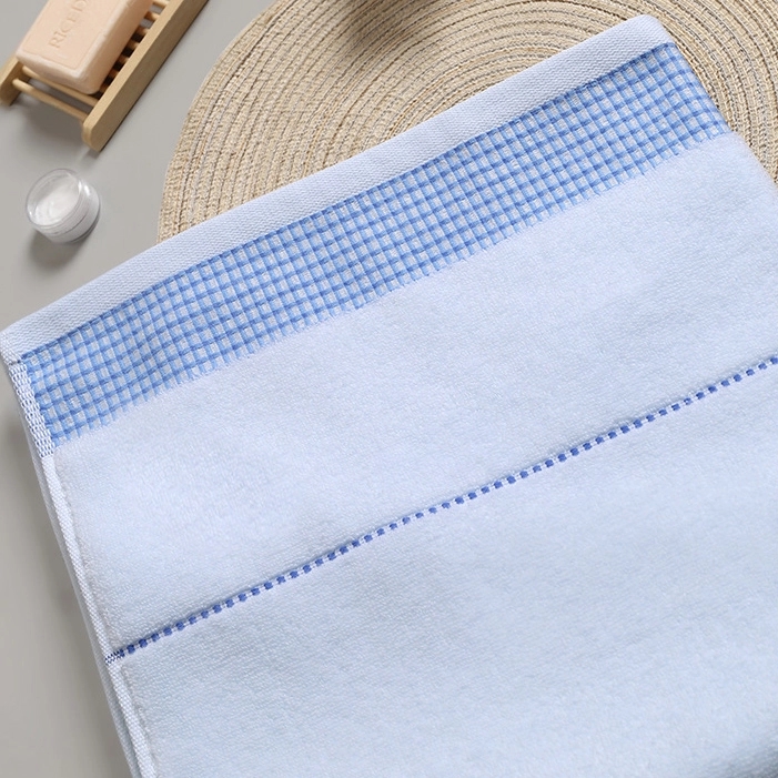 Custom Gift 100% Cotton Soft Striped Hand & Face Towel 6