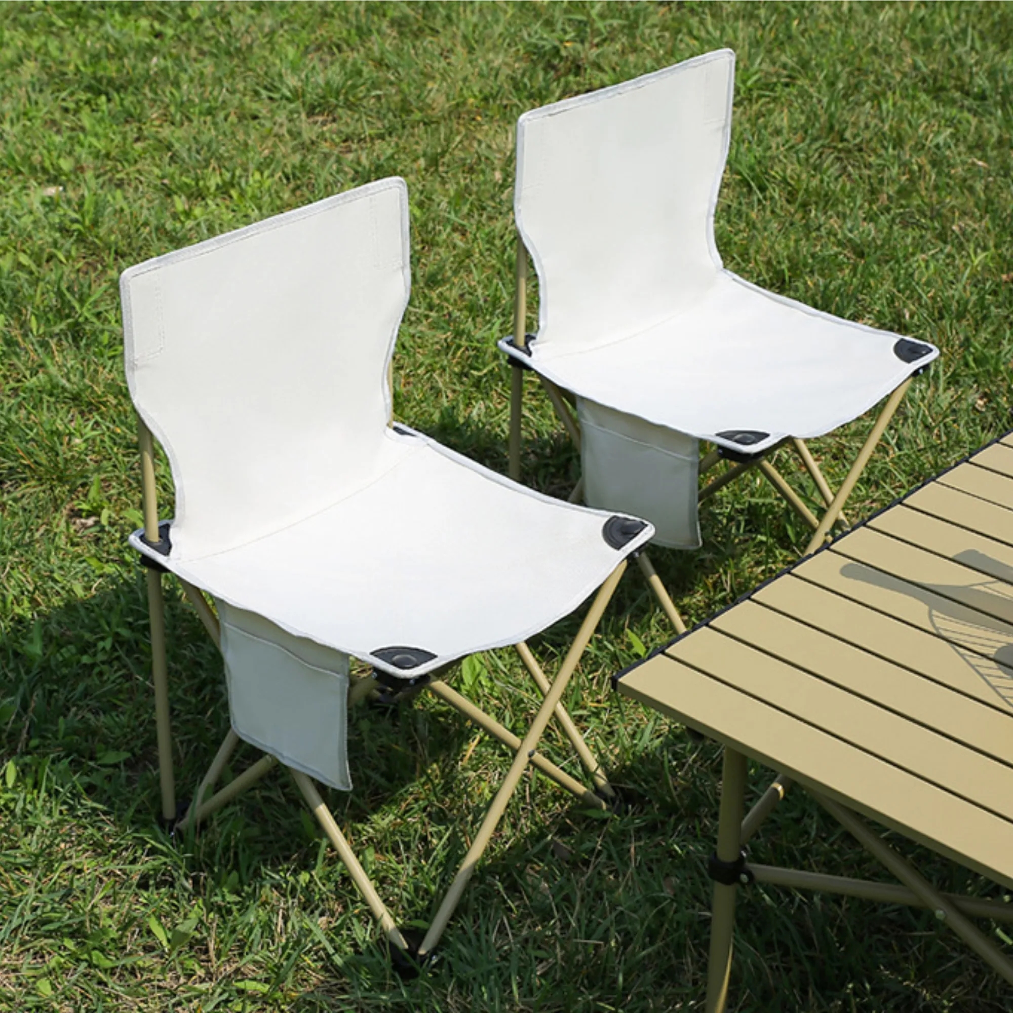 Folding Portable Camping Chair With Carry Bag for Outdoor 2