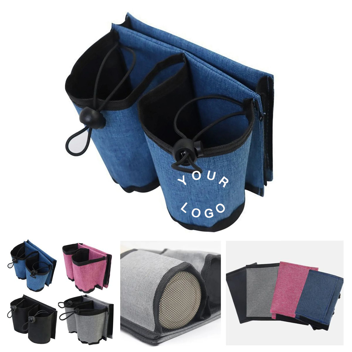 Foldable Oxford Drink Carry Holder 5