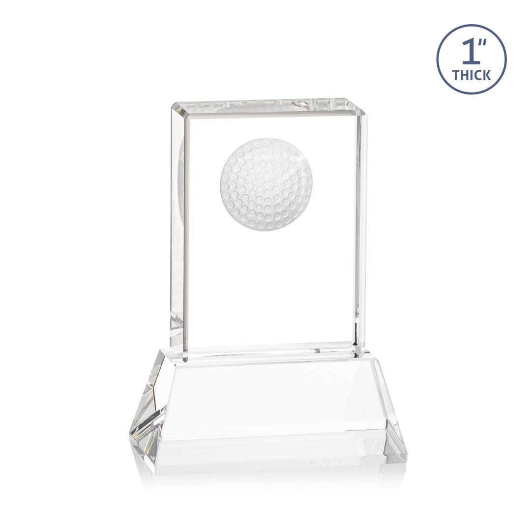 Pennington Golf Award on Base - Clear 5