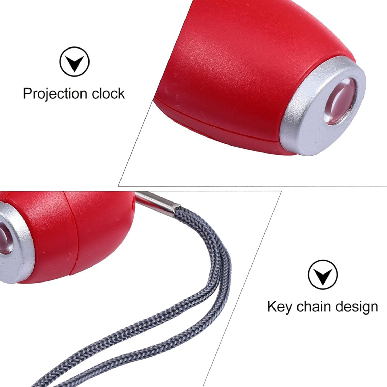 Portable Mini Projection Clock 5