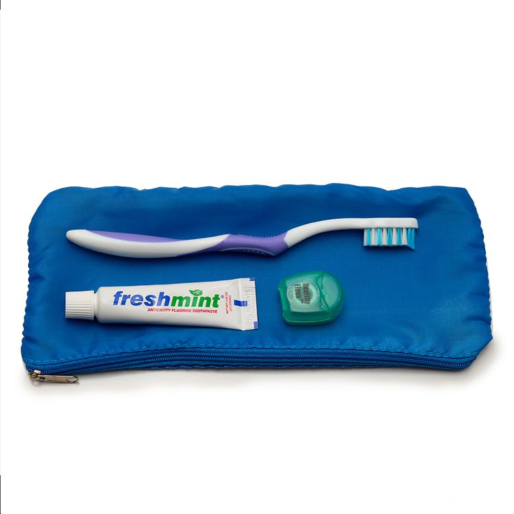 Classic Dental Kits - 4 Pieces Assorted 9' Floss 1