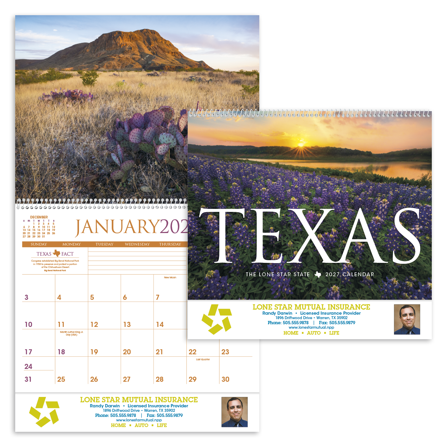 Triumph® Calendars Texas Calendar 40