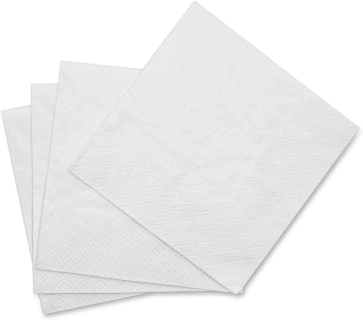 White Beverage Napkins-Digital Full Color 2
