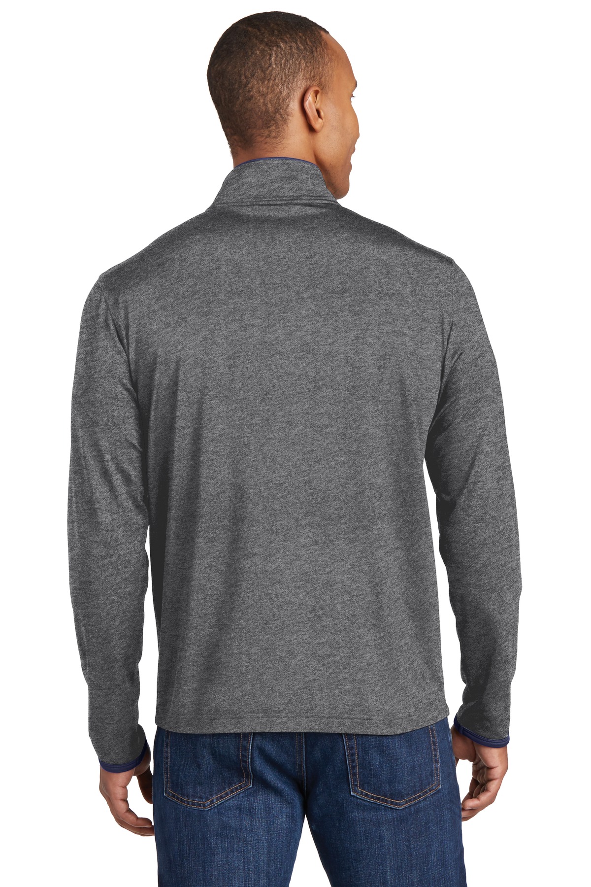 Sport-Tek Sport-Wick Stretch Contrast Full-Zip Jacket. ST853 42