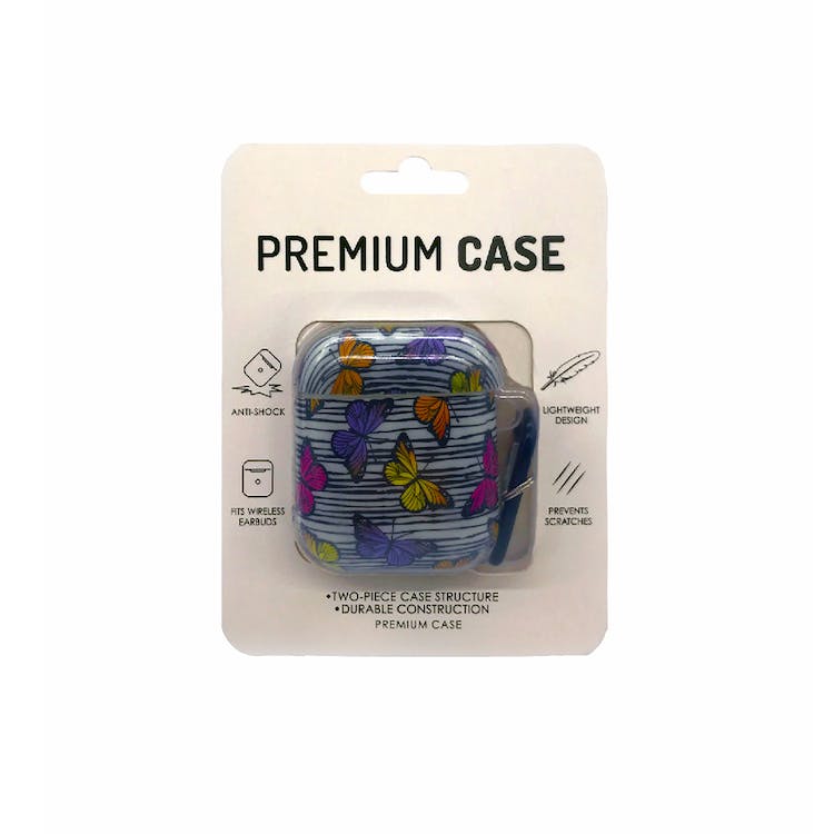 Wireless Earbuds Protective Case - Butterflies Anti-Shock 2