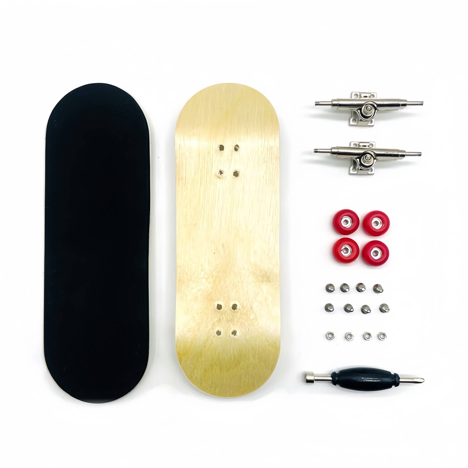 Finger skateboard 1.25in professional maple double warp 6