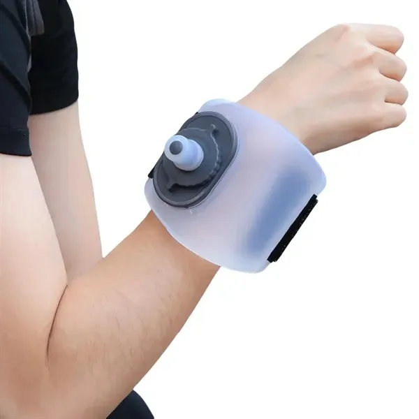 7-Ounce Wrist Water Bottle - Twist Cap & Spout Design 1