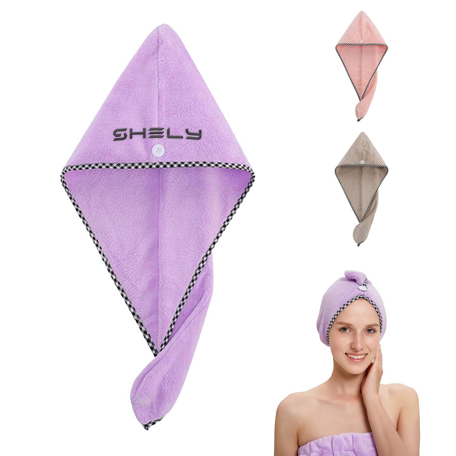 Hair Towel Wrap Women Quick Magic Dryer 14