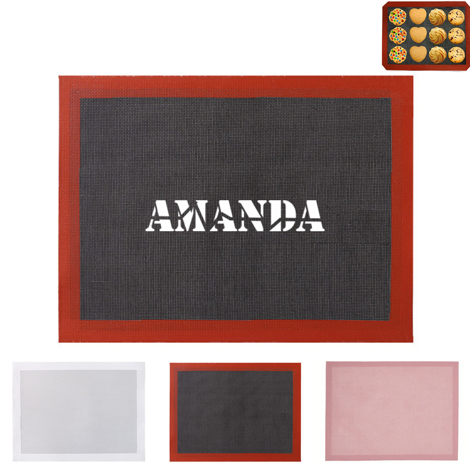 Silicone Mesh Breathable Baking Mat 4