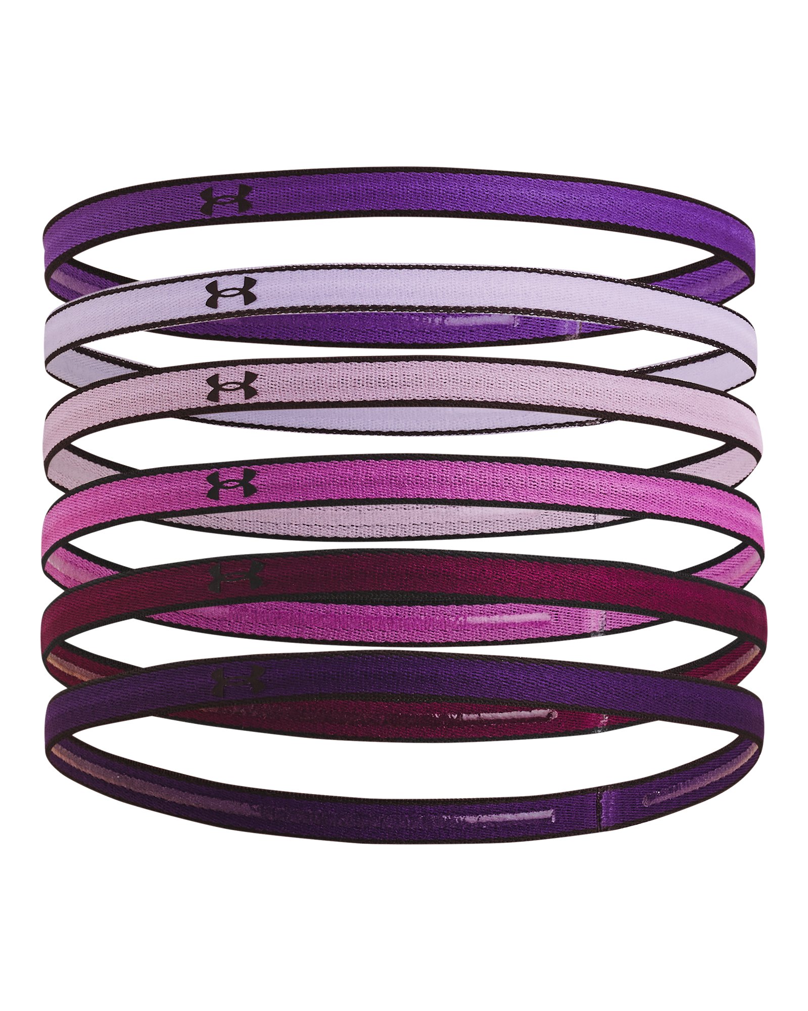 UA Mini Girls' 6-Pack Headbands 3