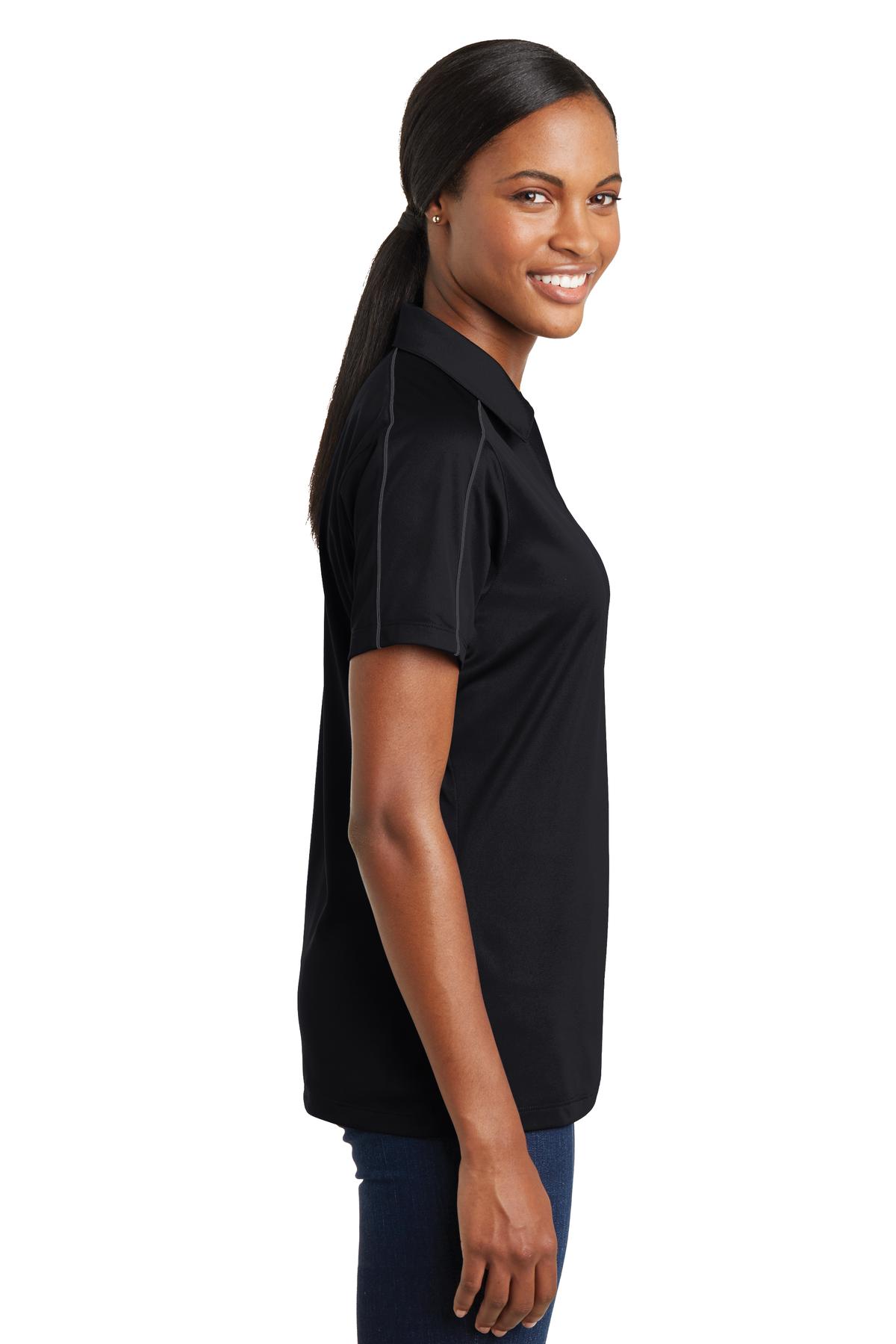 Women's Micropique Sport-Wick Piped Polo
