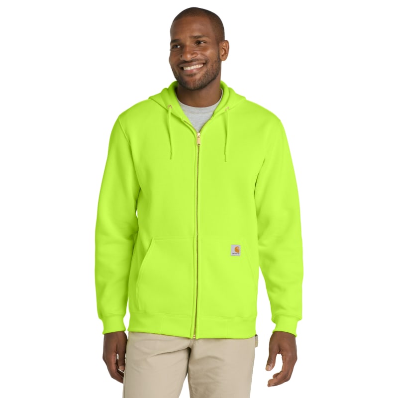 Carhartt Midweight Hooded Zip-Front Sweatshirt., custom hoodie or sweatshirt with logo imprint 10