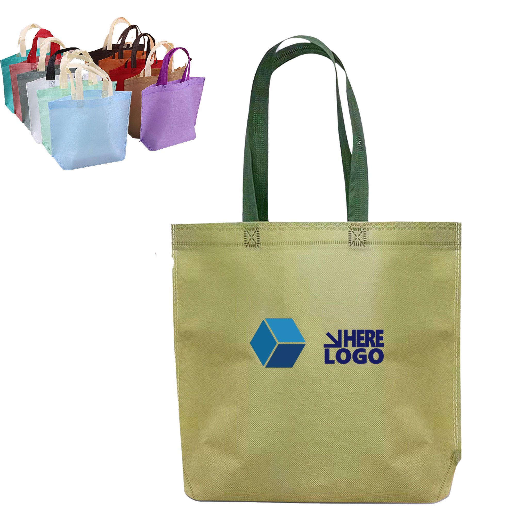 Durable Non Woven Angled Tote 3