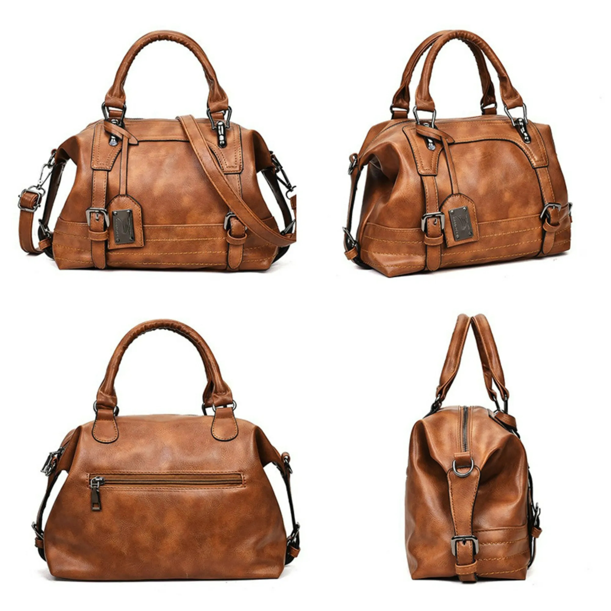 Leather Shoulder Bag 3